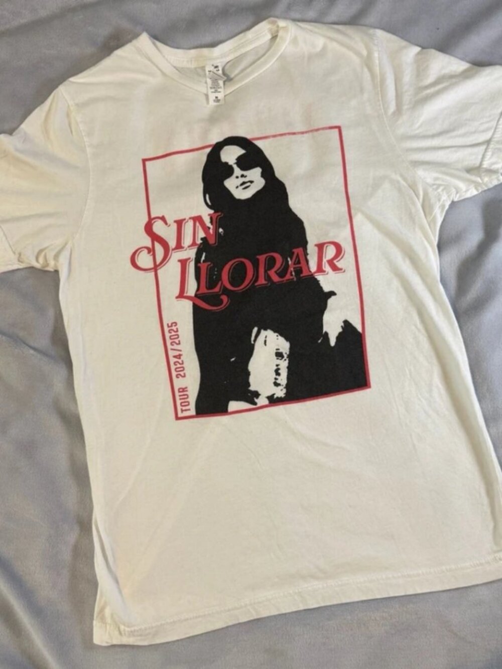 Yuridia Sin Llorar Tour 2024/2025 Concert T-Shirt